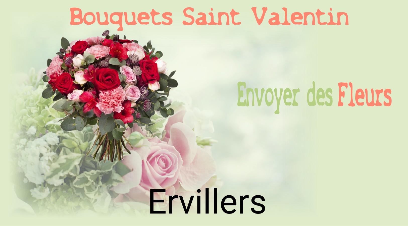 Roses de Saint-Valentin livrées à Ervillers